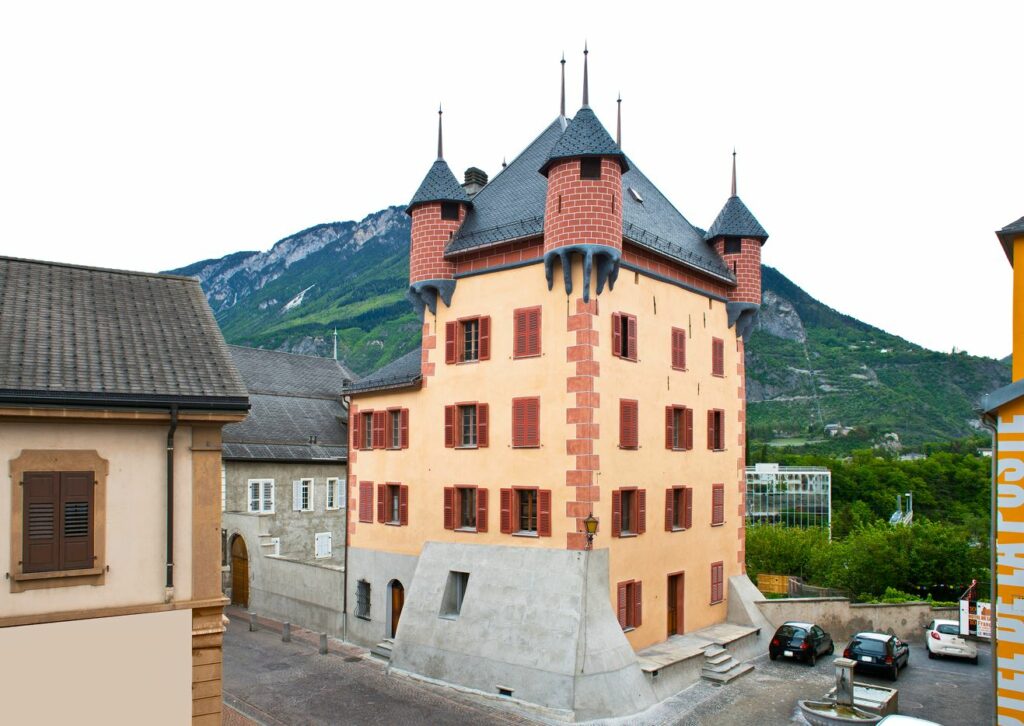 Sierre, Château des Vidômes (Staat Wallis, KGS ; Foto Robert Hofer, 2017)