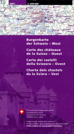Carta dei castelli della Svizzera: Ovest