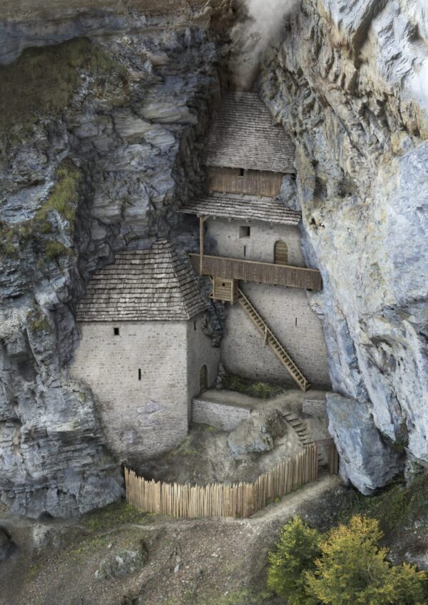 Untervaz GR, Burgruine Rappenstein © bildebene.ch, Joe Rohrer, Luzern