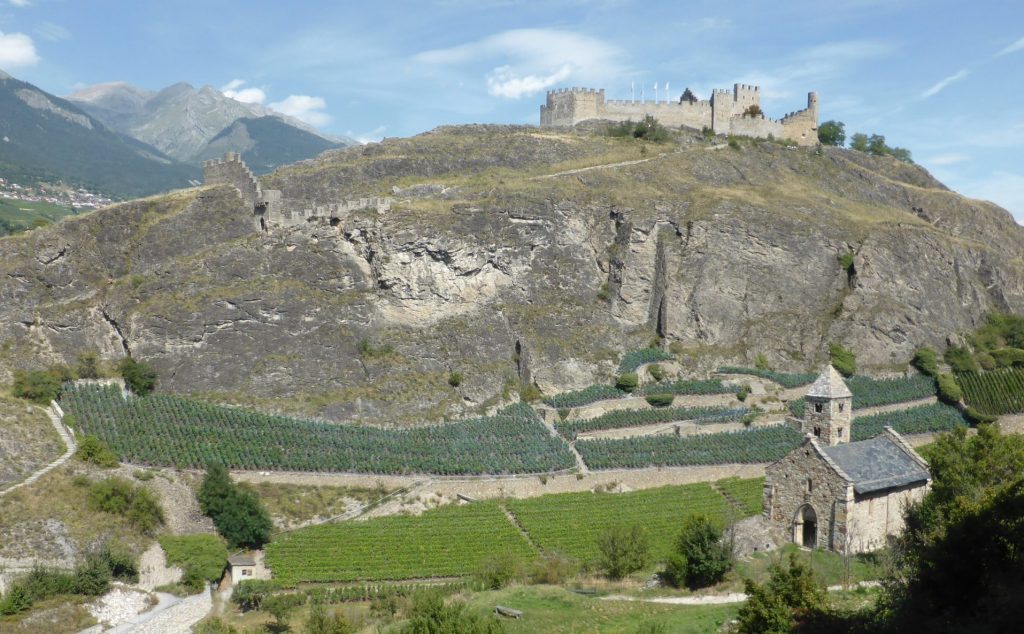Sion VS, Château de Tourbillon, © Peter Niederhäuser